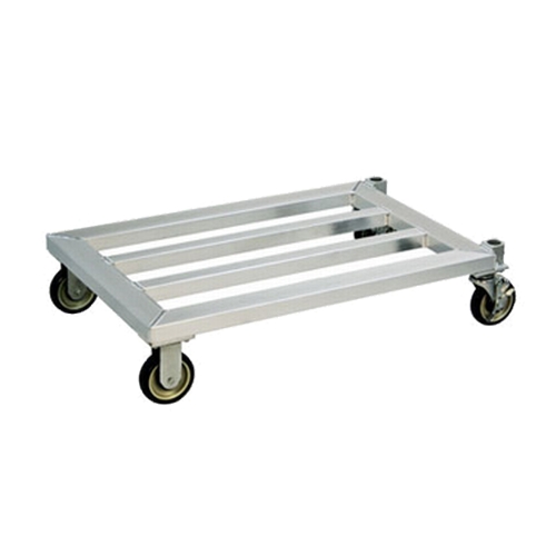 New Age 1213 25.75" x 24" Welded Aluminum Mobile Dunnage Rack