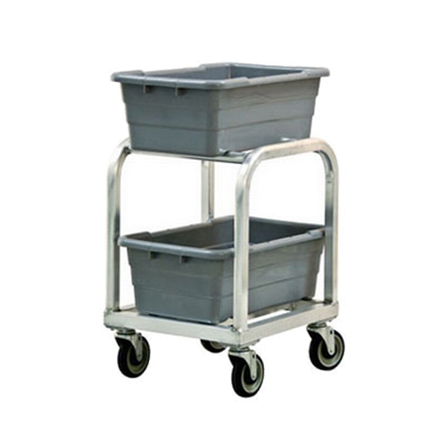 New Age 1261 Heavy Duty 25" x 15.5" Welded Aluminum Mobile Lug Dolly