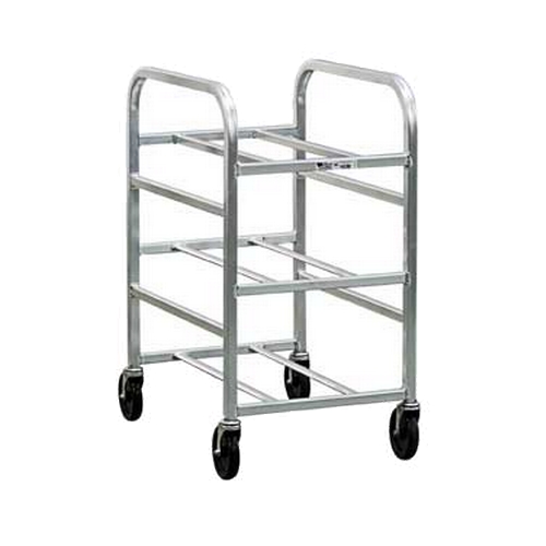 New Age 1276 26" x 18.5" Full Height Welded Aluminum Mobile Lug Dolly 
