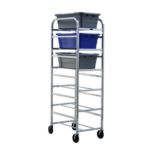 New Age 1279 26" x 18.5" Full Height Welded Aluminum Mobile Lug Dolly 