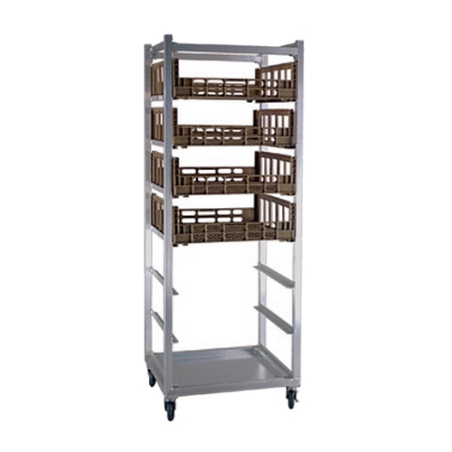 New Age 1316 32.5" x 26" Mobile Welded Aluminum Produce Crisper Rack