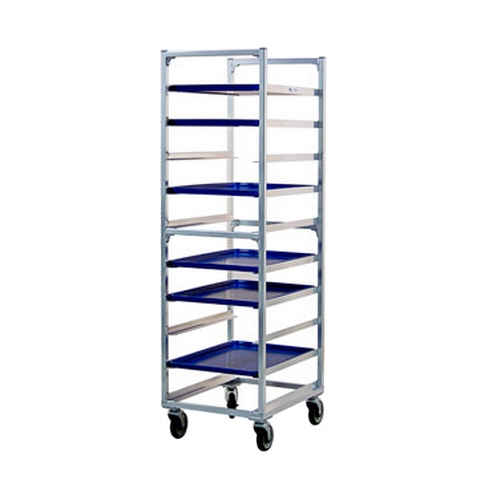 New Age 1334 10 Pan Welded Aluminum Mobile Full-Height Bun Pan Rack