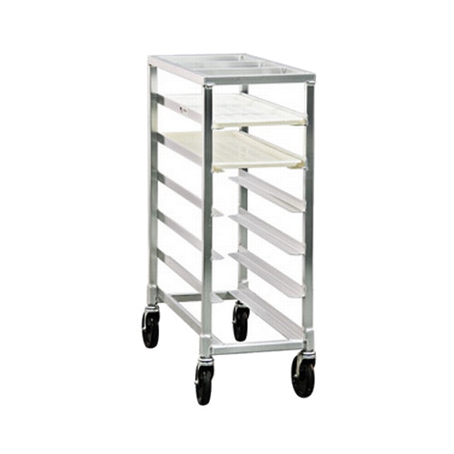 New Age 1340 26" x 20.5" Welded Aluminum Full-Height 6 Platter Rack
