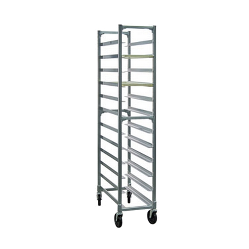 New Age 1345 26" x 20.5" Welded Aluminum Full-Height 12 Platter Rack