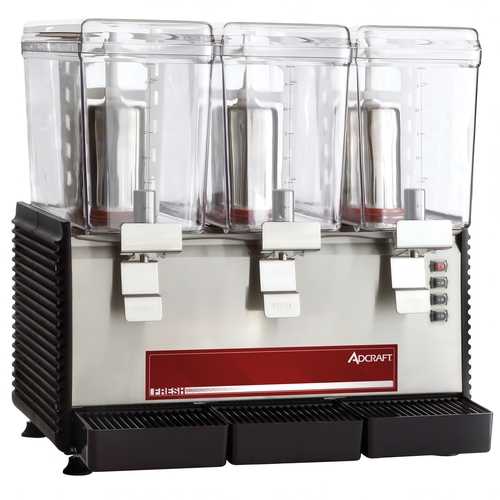 Adcraft ADC3BRDD (3) 3 Gallon Continuous Rotary Refrigerated Drink Dispenser