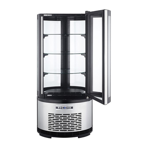 Adcraft BDRCK-100/CT Black Diamond 3.5cu.ft. Countertop Refrigerated Display Case