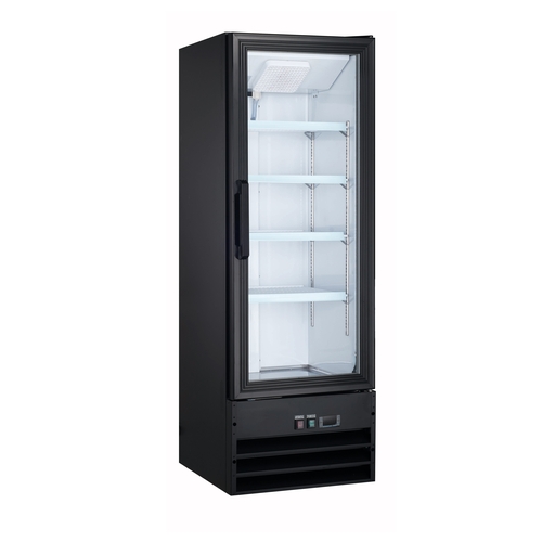 Adcraft USRFS-1D/22 U-Star 10 cu.ft. Single Glass Door Refrigerated Merchandiser