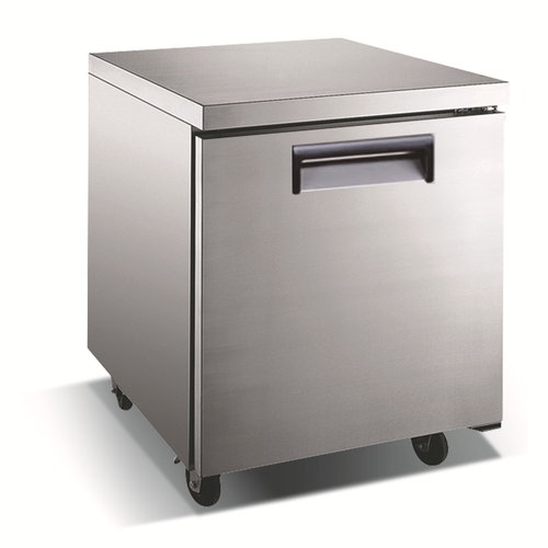 Adcraft USUCFZ-27 U-Star 27" 5.5 cu.ft. Reach-In Undercounter Freezer - 115v