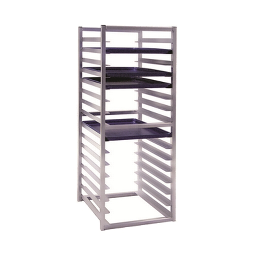 New Age 1612 20.4" x 24" Welded Aluminum Pan Insert Rack w/ Open Sides