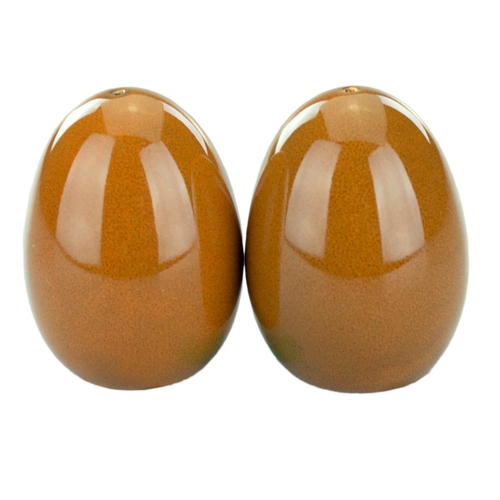 International Tableware, Inc LU-101-TA Luna Terracotta Stoneware Salt & Pepper Set - 2 Doz