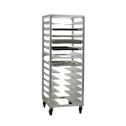 New Age 1640 24.5" x 26" Welded Aluminum Mobile Universal Pan Rack