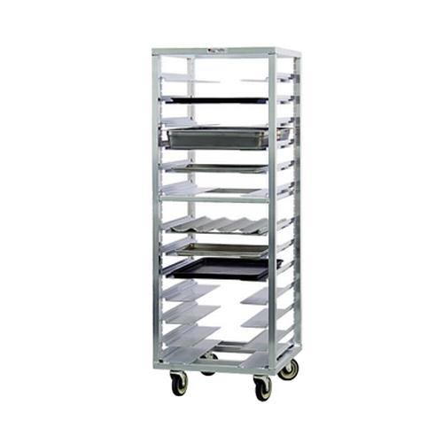New Age 1655 24.5" x 26" Welded Aluminum Mobile Universal Pan Rack