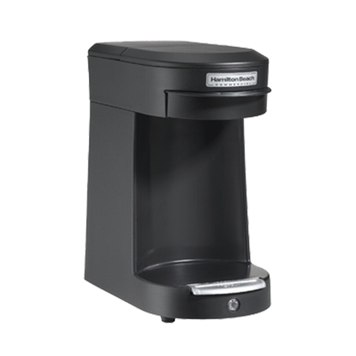 Hamilton Beach HDC200B Front Loading 1 Cup Pod Coffee Brewer w/ Automatic Shut Off