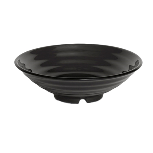 GET ML-79-BK Milano™ Black Melamine 1.5 qt. 9.25" dia. Bowl - 1 Doz