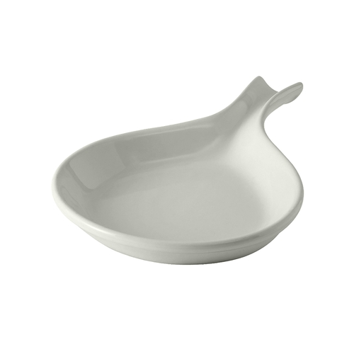 Tuxton China Inc BWP-130 DuraTux 28-1/2 oz. White Ceramic Fry Pan Server - 6 EA