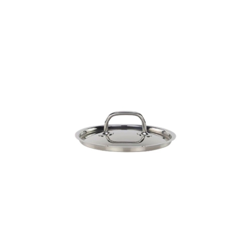 Tuxton China Inc RSZW-071 TUXSTEEL 7-1/8" Stainless Steel Lid with Solid Handle 