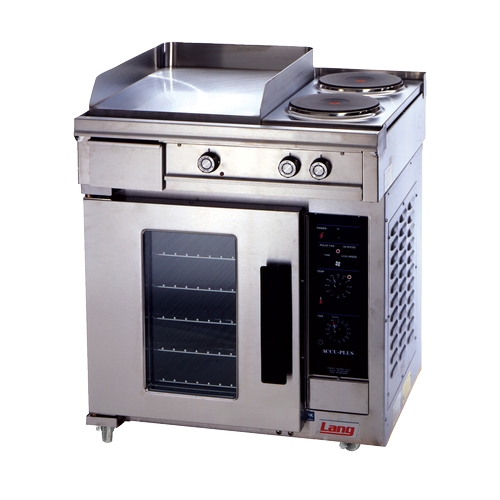 Lang R30C-APC Electric 30" Range w/ Convection Oven Base - 208/240v