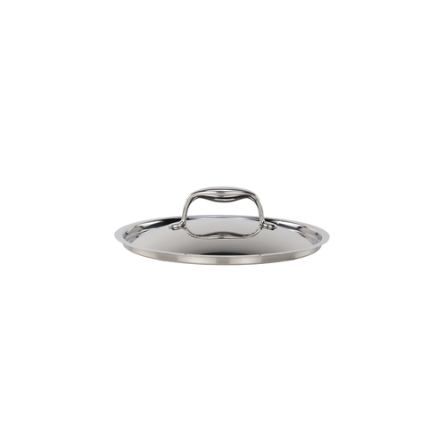 Tuxton China Inc WSZH-077 TUXCLAD 7.875" Stainless Steel Rivetless Lid