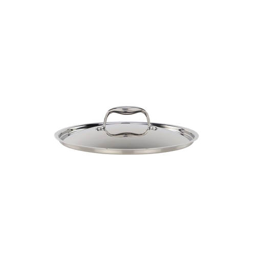 Tuxton China Inc WSZH-102 TUXCLAD 10.25" Stainless Steel Rivetless Lid