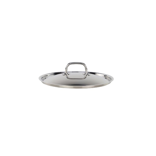 Tuxton China Inc WSZW-102 TUXSTEEL 10-1/4" Stainless Steel Lid with Solid Handle