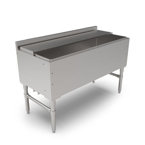 John Boos UBIB-2148-X Slim-Line 48" x 21" Stainless Steel Underbar Cocktail Unit