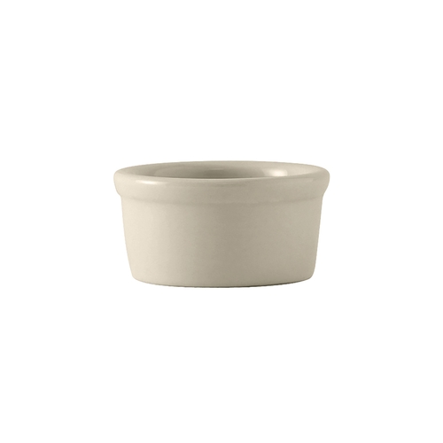 Tuxton China Inc BEX-035 DuraTux 3-1/2 oz. Amer White/Eggshell Ceramic Ramekin - 4 Dz