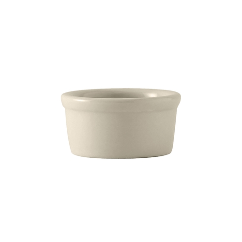 Tuxton China Inc BEX-050 DuraTux 5 oz. Amer White/Eggshell Ceramic Ramekin - 4 Doz