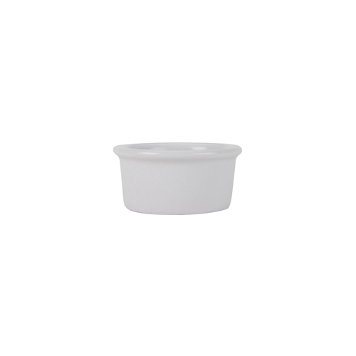 Tuxton China Inc BPX-025 DuraTux 2-1/2 oz. Porcelain White Round Ramekin - 4 Doz