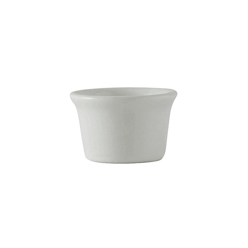 Tuxton China Inc BWX-015 DuraTux 1-1/2 oz. White Round Ceramic Ramekin - 4 Doz
