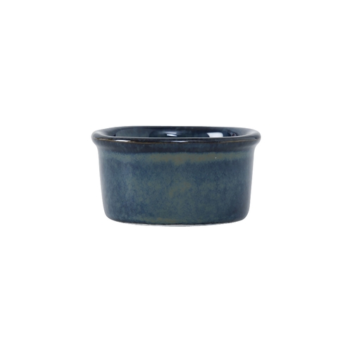 Tuxton China Inc GAN-752 Artisan 2-1/2 oz. Night Sky Ceramic Round Ramekin - 2 Doz
