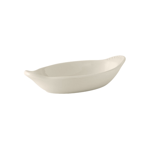 Tuxton China Inc BEN-045 DuraTux 4-1/2 oz. Amer White/Eggshell Ceramic Welsh Rarebit 