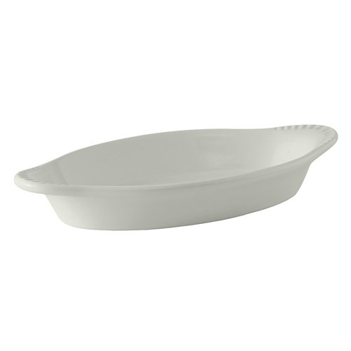 Tuxton China Inc BWN-150 DuraTux 17 oz. White Ceramic Welsh Rarebit - 1 Doz