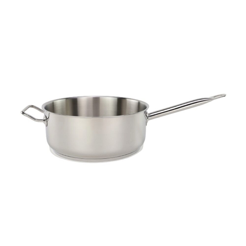 Tuxton China Inc RSST-224 TUXSTEEL 7 qt. Stainless Steel Sauce Pan