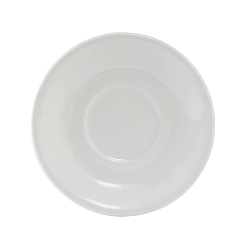 Tuxton China Inc ALE-060 Alaska/Colorado 6" Diameter Porcelain White Saucer