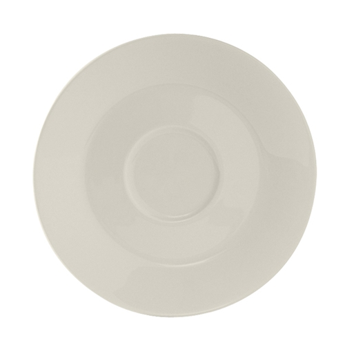 Tuxton China Inc AMU-082 Modena 4-5/8" Diameter Pearl White Ceramic A.D. Saucer
