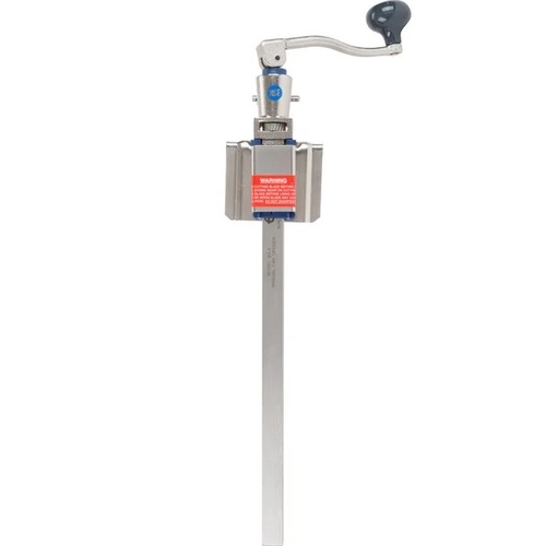 Edlund SG-2CL Cast Stainless Steel Manual Can Opener w/ 22" Bar