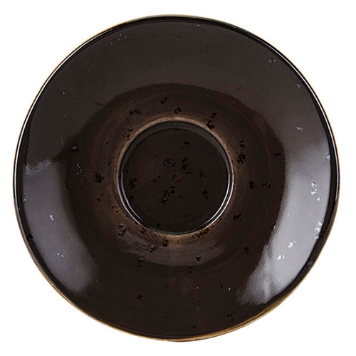 Tuxton China Inc GGM-086 Artisan Geode 5" Diameter Mushroom Porcelain Saucer - 2 Doz