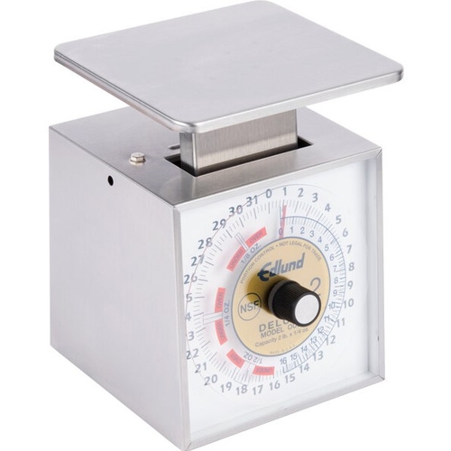 Edlund OU-32P Countertop Adjustable Dial-Type Deluxe Portion Scale