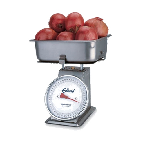 Edlund HD-50P Stainless Steel Countertop Fixed Dial-Type Portion Scale
