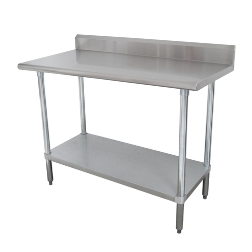 Advance Tabco KMSLAG-364-X 48"W x 36"D All Stainless Steel Work Table 16 Gauge Top