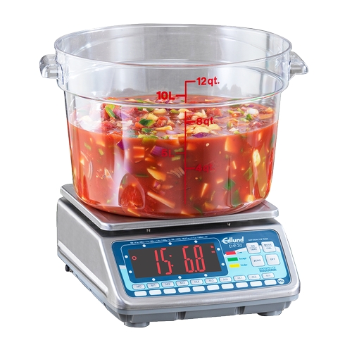 Edlund EHP-30 Stainless Steel High Profile Digital Portion/Receiving Scale