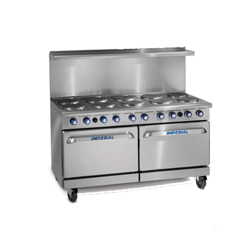 Imperial IR-4-G36T-E Pro Series 60" Electric (4) Burner Range with 36" Griddle