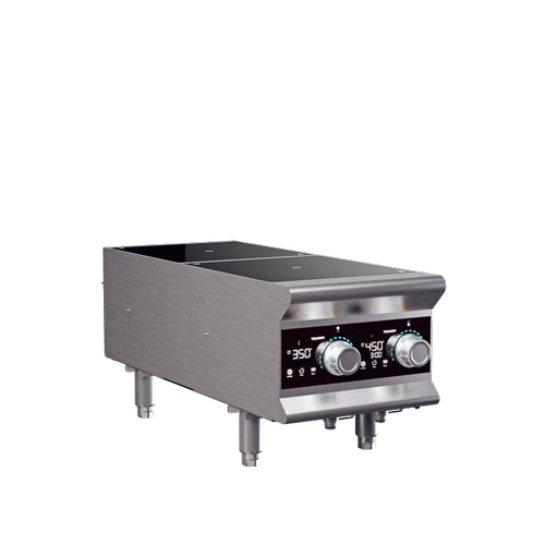 Vollrath 912HDI-2900 Heavy-Duty 16.9" x 33.6" Countertop Induction Range-208-240v