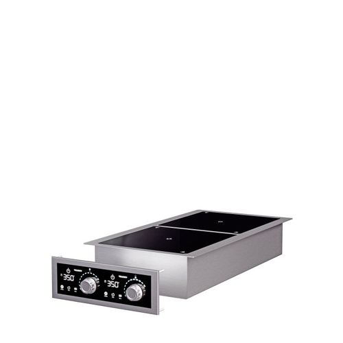 Vollrath FC-IDI-D2900 22.7" x 36.9" Stainless Steel Drop-In Dual Induction Range