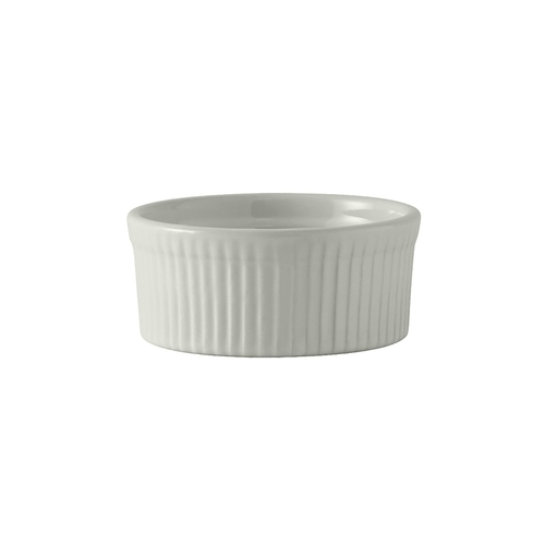 Tuxton China Inc BWX-1002 DuraTux 10 oz. White Ceramic Souffle - 1 Doz
