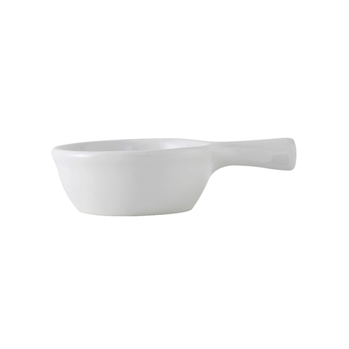 Tuxton China Inc BPS-0902 DuraTux 9 oz. Porcelain White French Casserole - 2 Doz