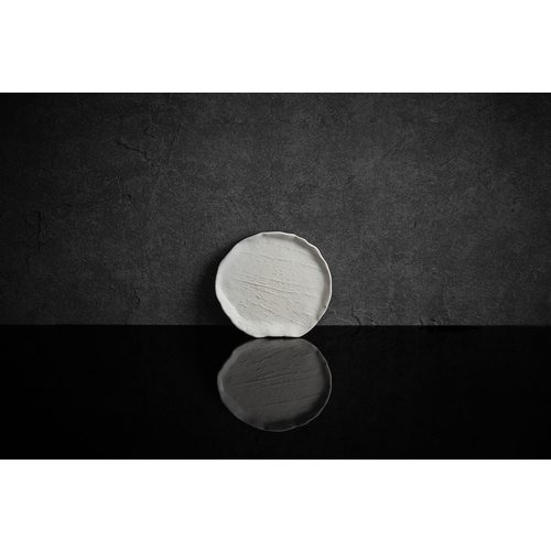 Oneida L1160000117 LEK by Luzerne 6-1/4" White Stoneware Plate - 2 Doz