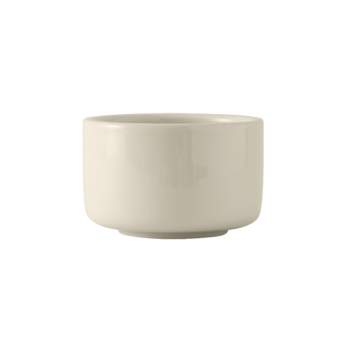 Tuxton China Inc BES-1208 DuraTux 12 oz. Amer White/Eggshell Ceramic Soup Cup - 2 Doz