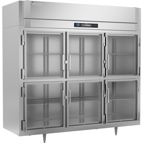 Victory Refrigeration FSA-3D-S1-EW-HG-HC UltraSpec™ 79.6 cu.ft. Three-Section Reach-In Freezer