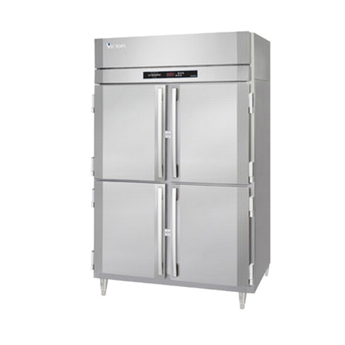 Victory Refrigeration HS-2D-1-EW-PT-HD UltraSpec™ 55.6 cu.ft. Two-Section Pass-Thru Heated Cabinet